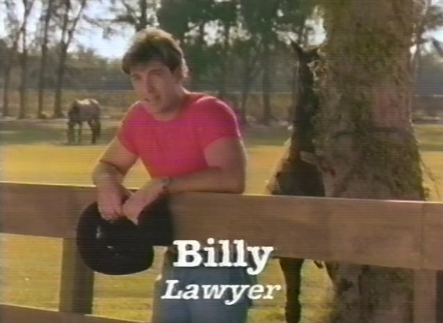Patrick Warburton as Billy, Grapevine 1992