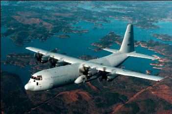 C-130J Flying high
