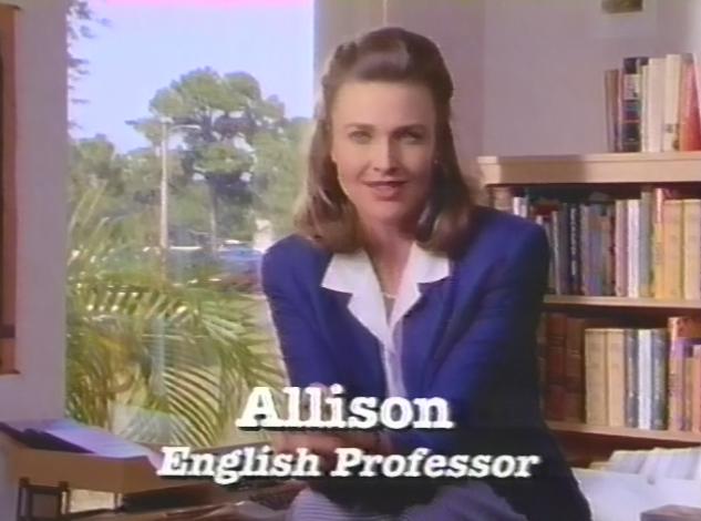 Brenda Strong as Allison, Grapevine 1992