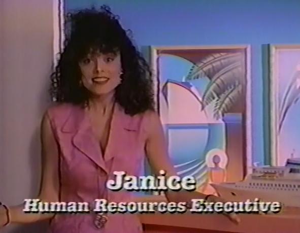 Liz Vassey as Janice, Grapevine 1992