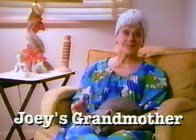 Joey's Grandmother, Grapevine 1992
