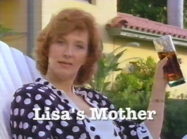 E. Katherine Kerr as Lisa's Mom, Grapevine 1992