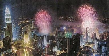 Fireworks over the Pertonus Towers