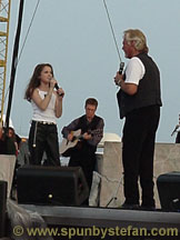 Jillian  Arciero and Kenny Rogers May 2001